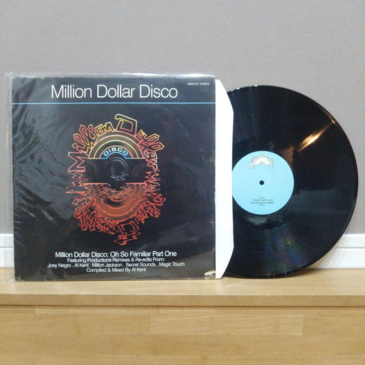 Disco Compilation Vinyl Blue Record 80s 12" Used Million Dollar Disco | Japansoundstore