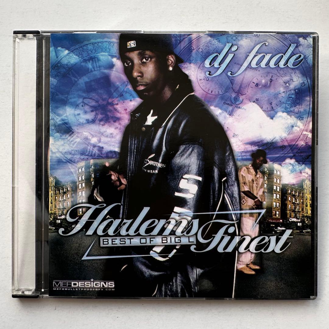 DJ Fade - Harlem's Finest: Best of Big L CD Mix/Mixtape US Original Press