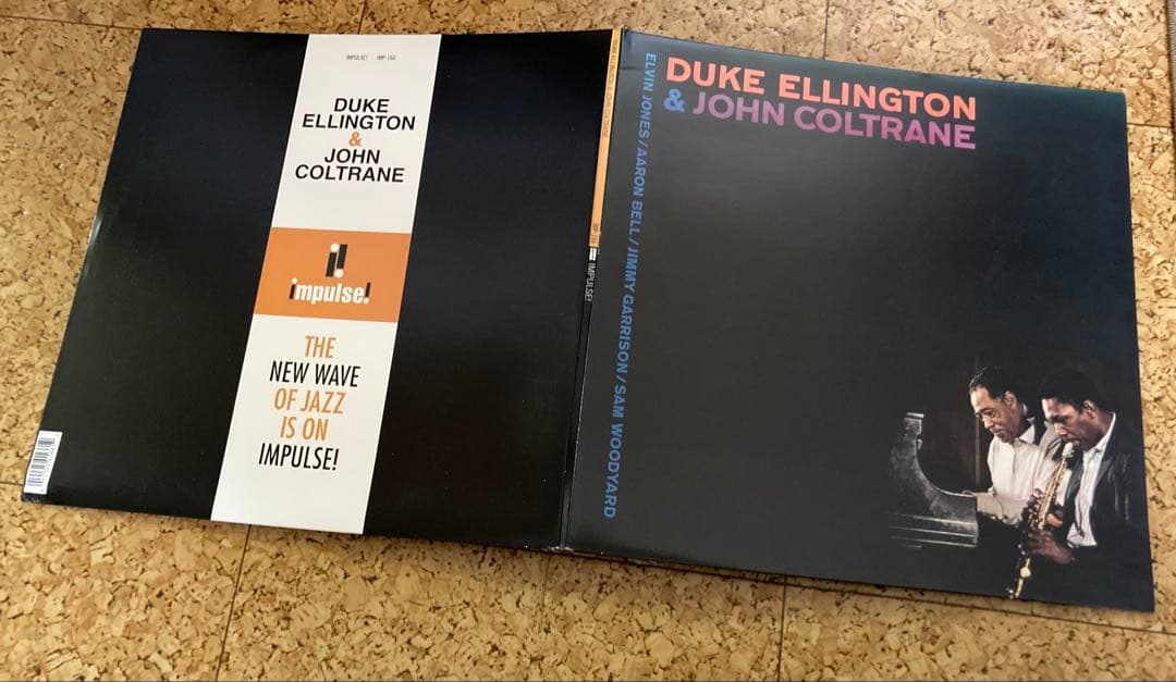 Duke Ellington & John Coltrane LP Jazz Impulse! Vinyl Record Japan Import
