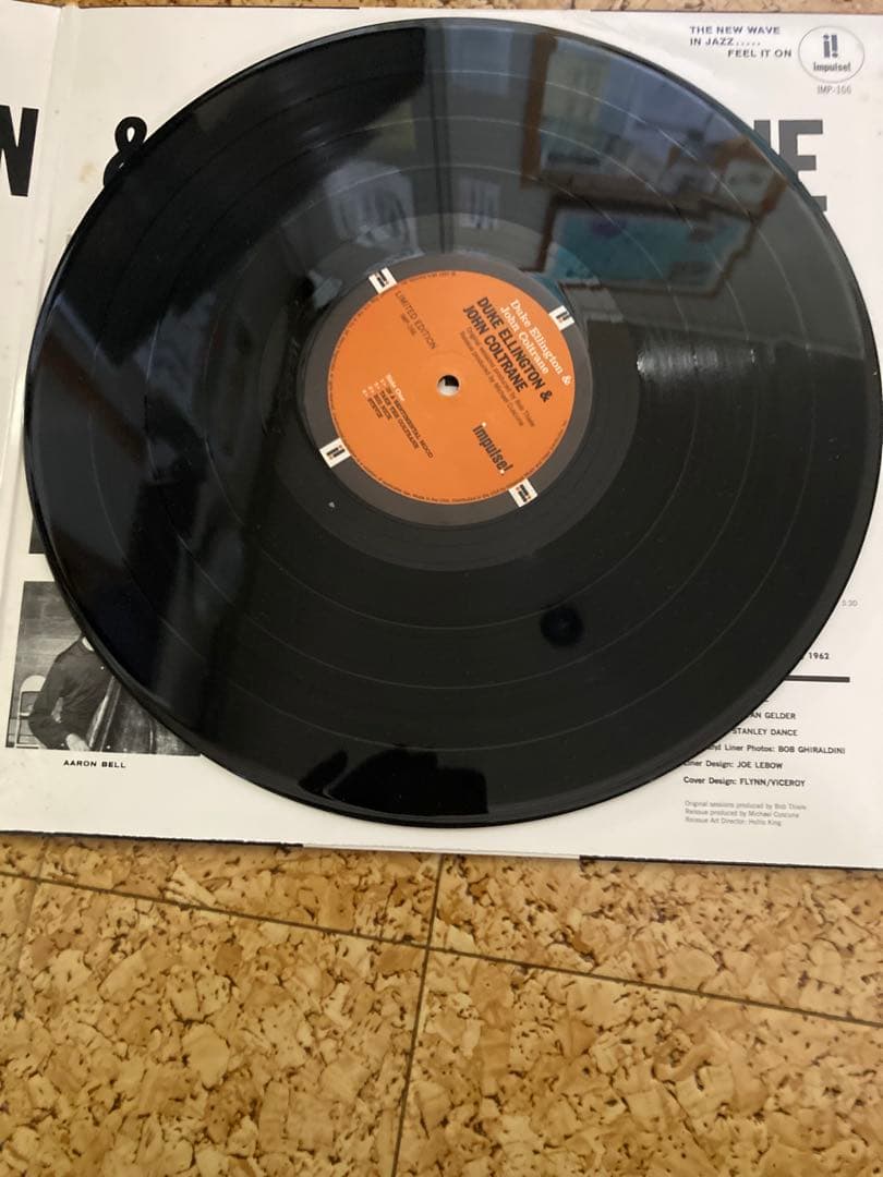 Duke Ellington & John Coltrane LP Jazz Impulse! Vinyl Record Japan Import