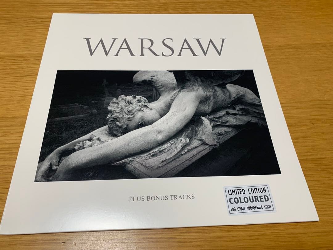 Warsaw - Warsaw LP 180g Blue Colored Vinyl Audiophile Post-Punk Reissue