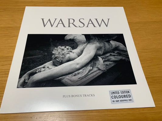 Warsaw - Warsaw LP 180g Blue Colored Vinyl Audiophile Post-Punk Reissue
