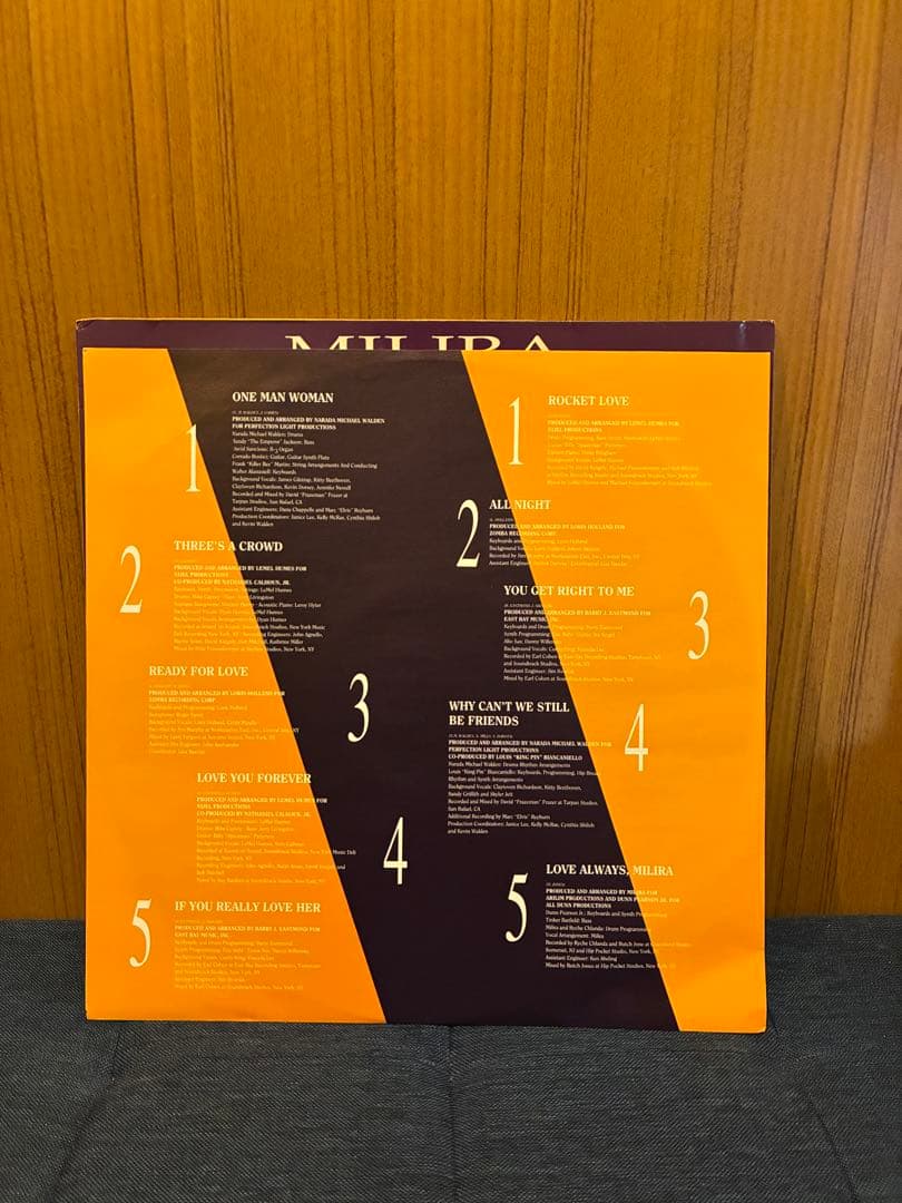 Milira - Back Again!!! Vinyl LP R&B Soul Record Motown