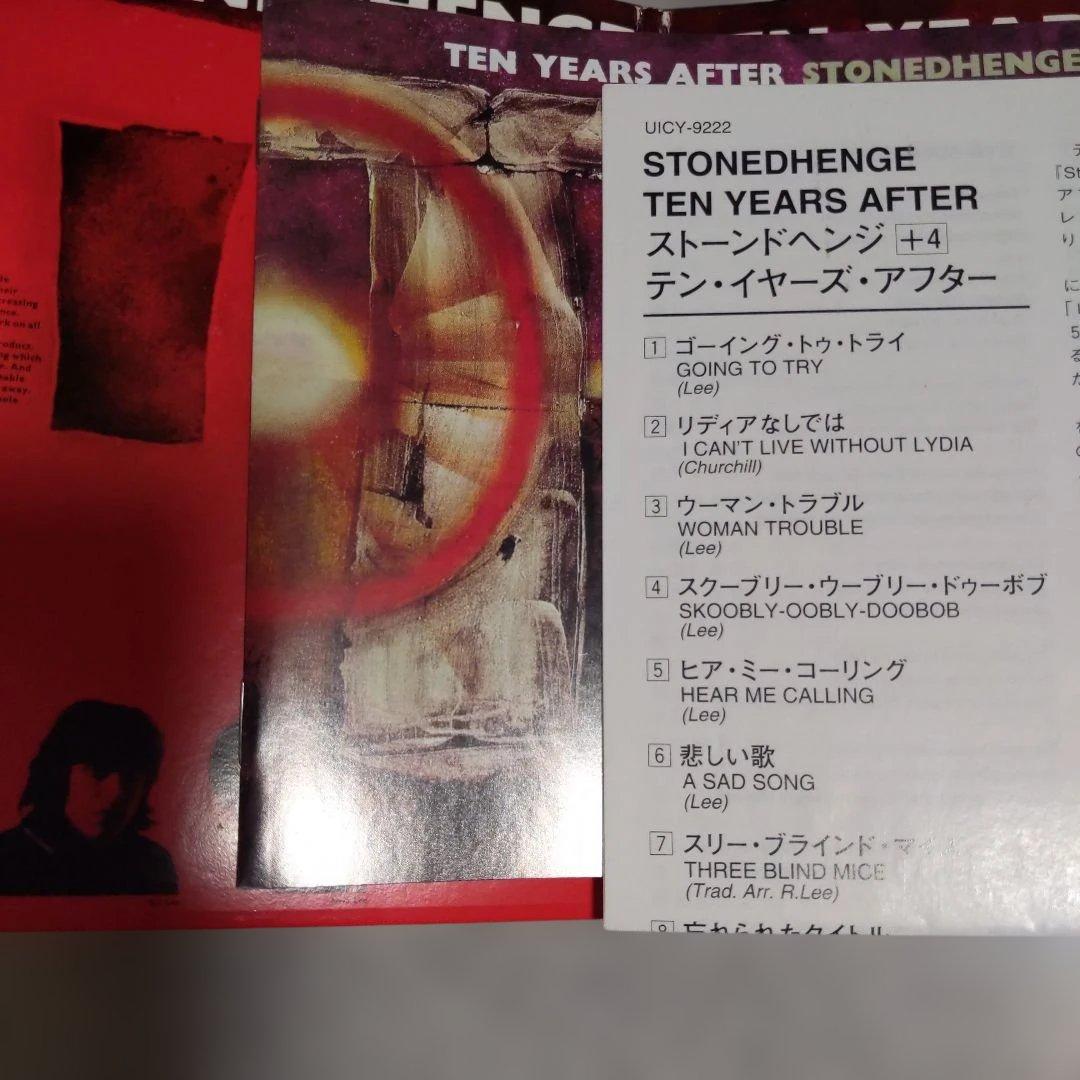 Ten Years After - Stonedhenge CD Japan Press +4 Bonus Tracks