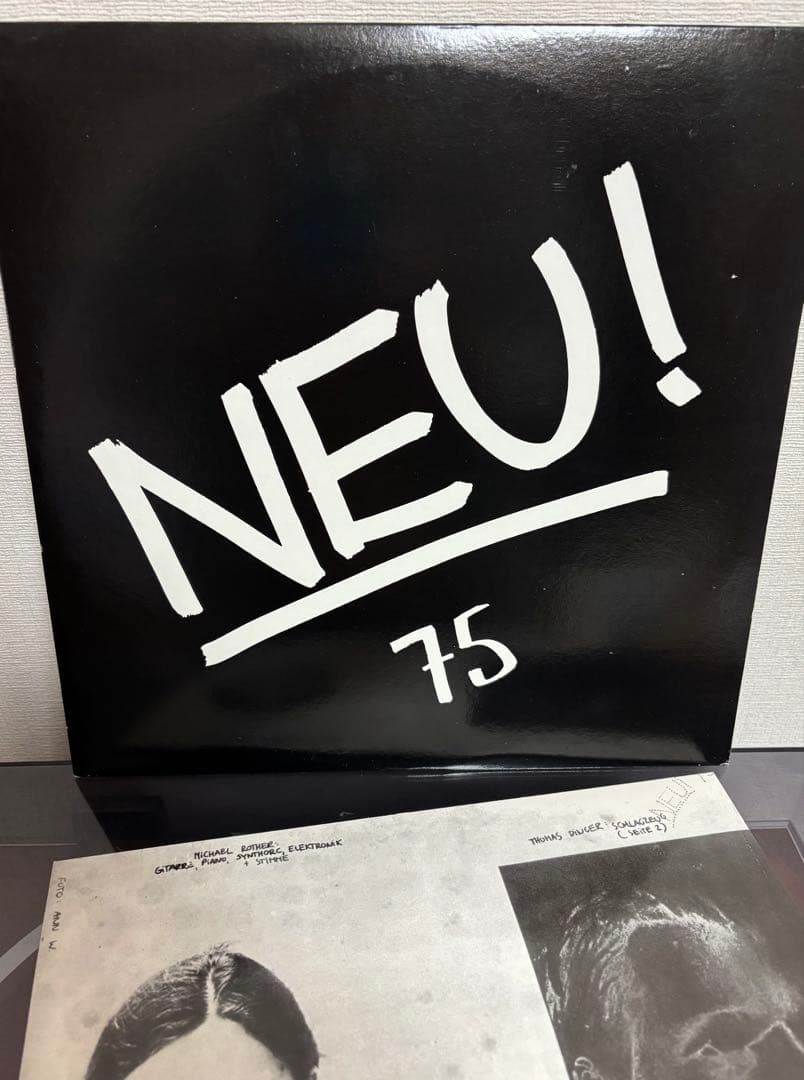 Neu! Neu! '75 Vinyl LP 2009 UK Reissue Limited Edition Red Wax Krautrock