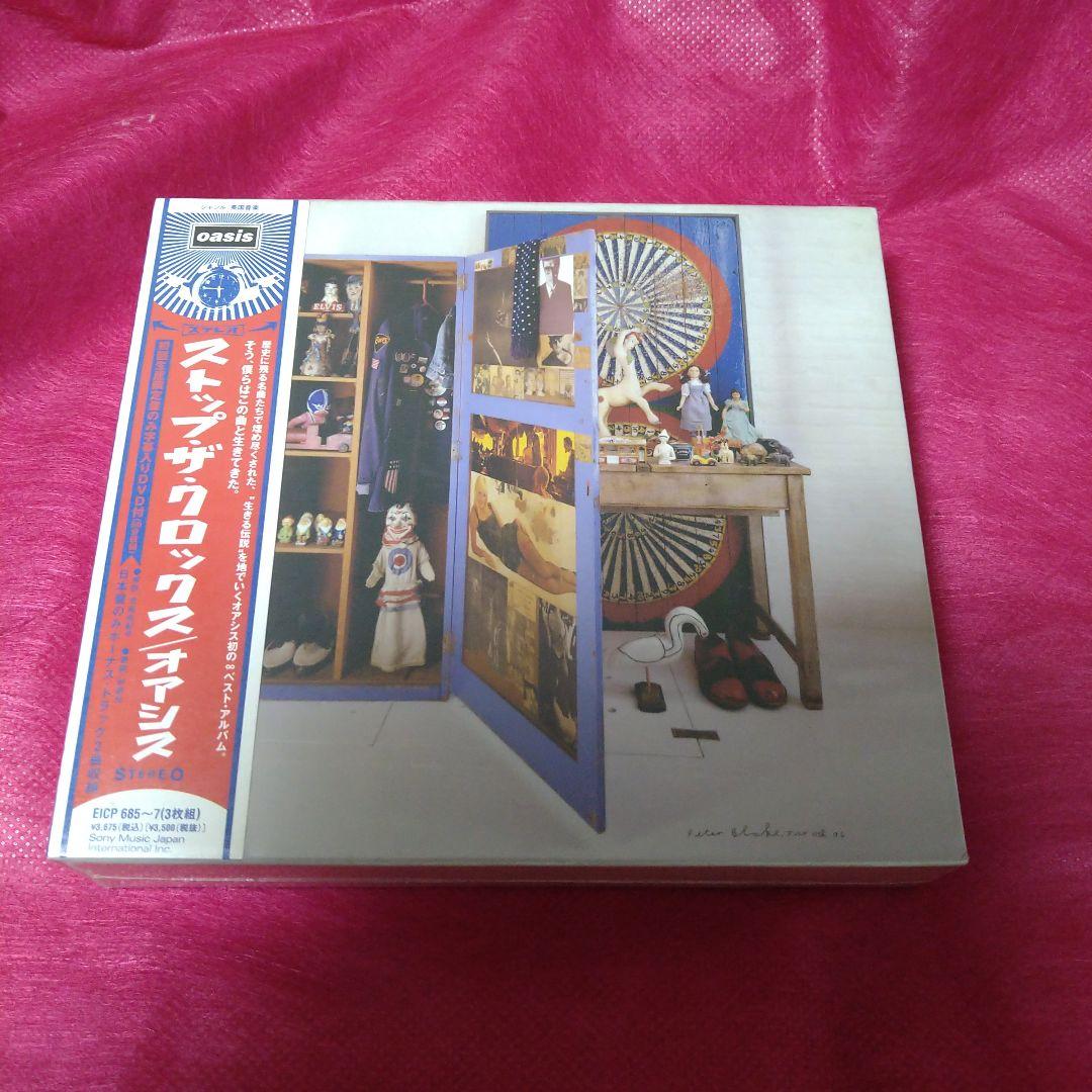 Oasis Stop The Clocks 2CD+DVD Japan Press Limited Edition with OBI 2006