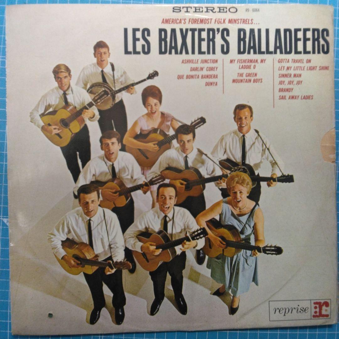 Les Baxter's Balladeers - Self Titled LP 1961 Japan Folk Vinyl Jerry Yester