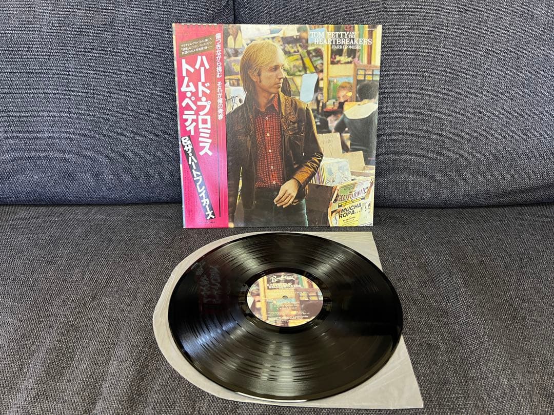 Tom Petty & The Heartbreakers Hard Promises 1981 Japan Vinyl LP VIM-6247 w/ Obi