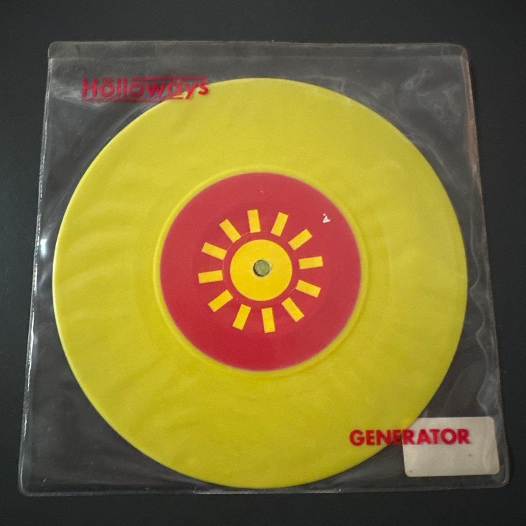 Holloways - Generator 7" Yellow Vinyl Single Indie Rock