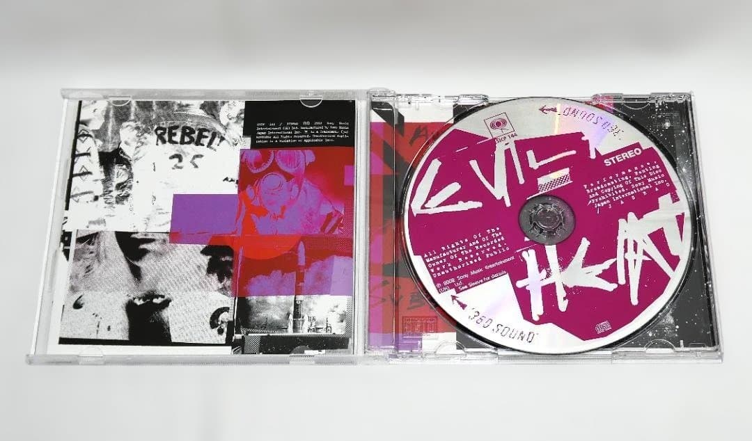 Primal Scream - Evil Heat CD Japan Press with OBI 2002 Limited Edition