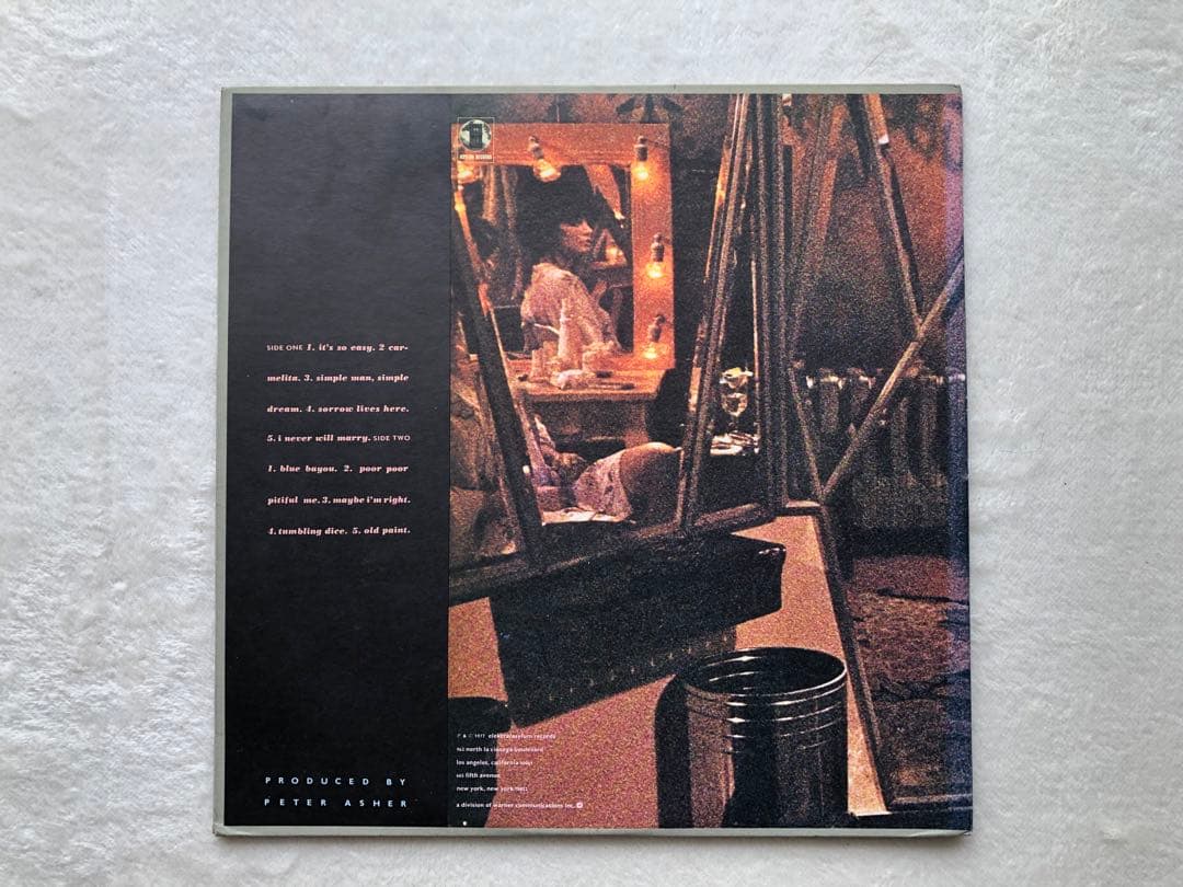 Linda Ronstadt - Simple Dreams Vinyl LP Japan Obi Sheet Rock Country