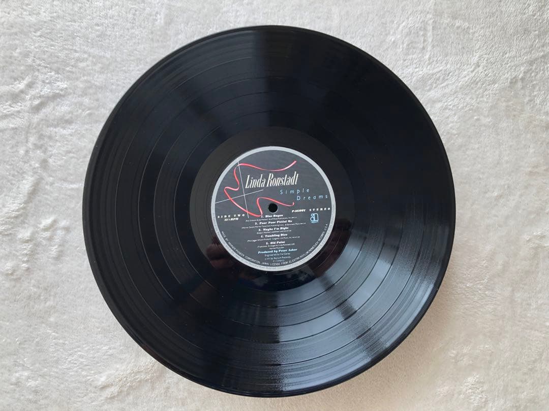 Linda Ronstadt - Simple Dreams Vinyl LP Japan Obi Sheet Rock Country