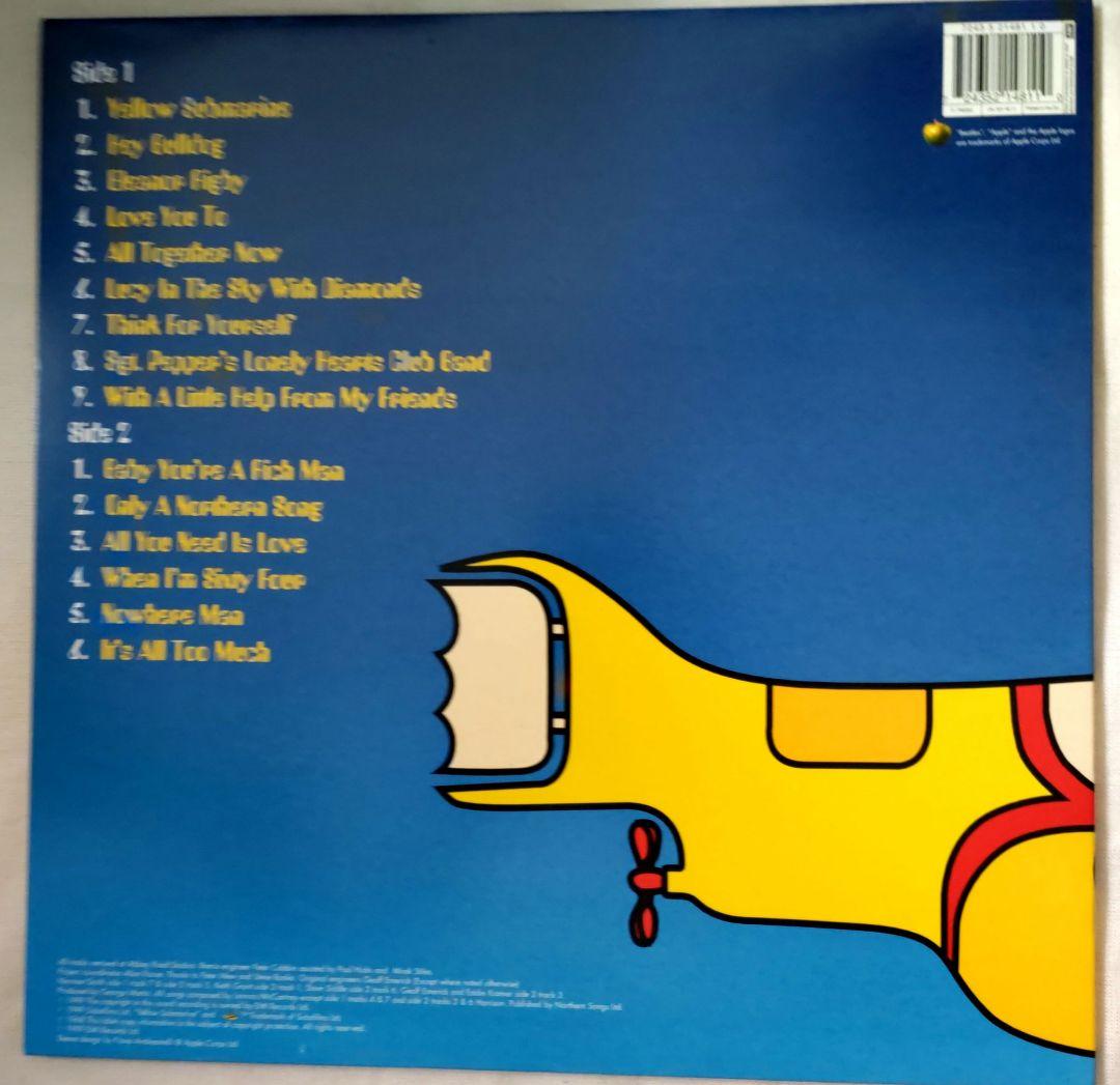 The Beatles Yellow Submarine Yellow Vinyl LP + CD + DVD Set Japan Collector Item