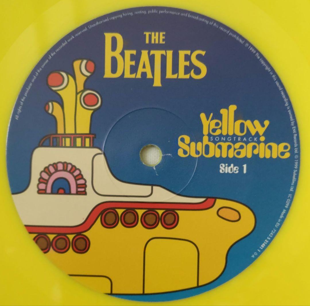 The Beatles Yellow Submarine Yellow Vinyl LP + CD + DVD Set Japan Collector Item
