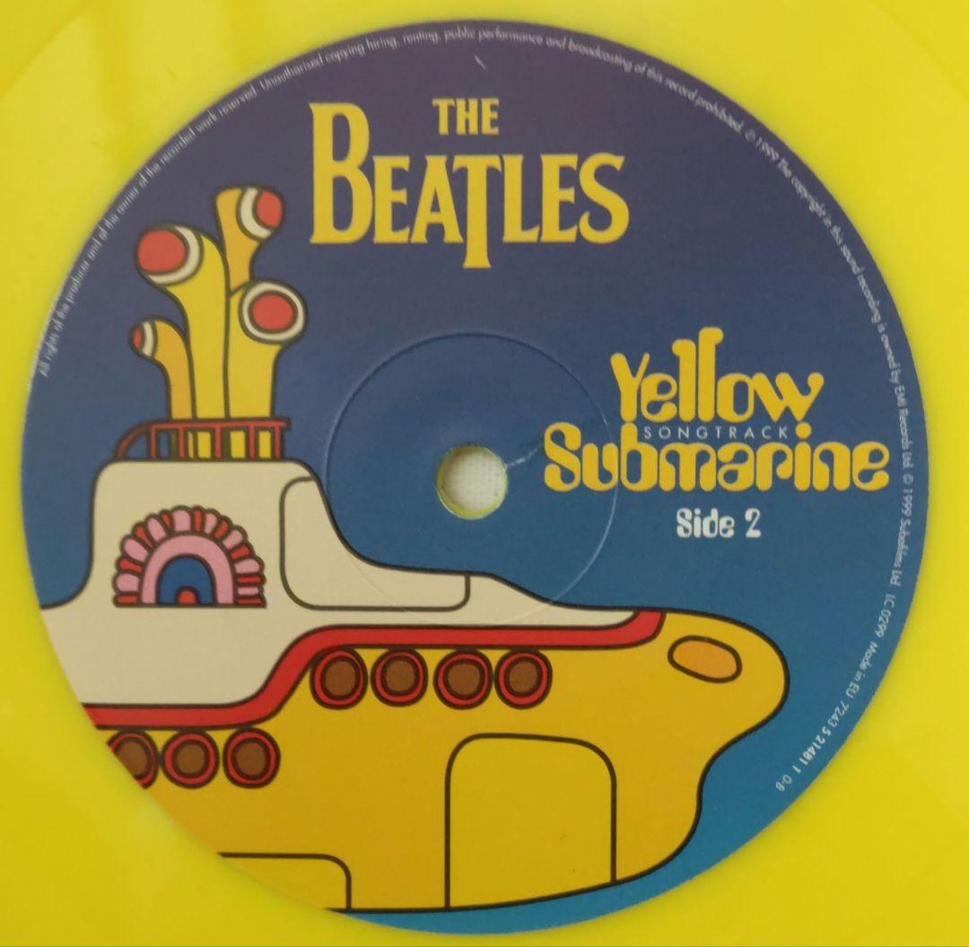 The Beatles Yellow Submarine Yellow Vinyl LP + CD + DVD Set Japan Collector Item