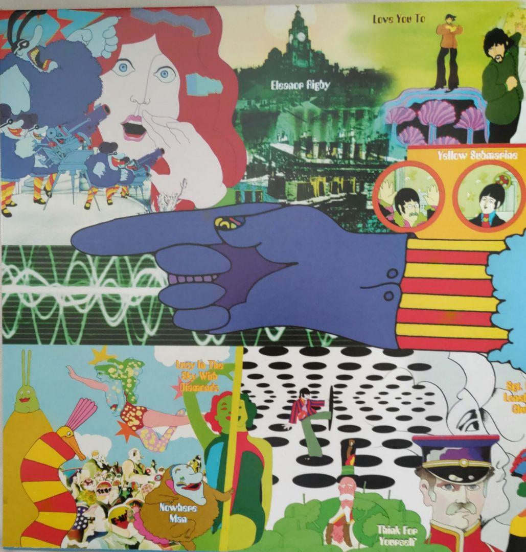 The Beatles Yellow Submarine Yellow Vinyl LP + CD + DVD Set Japan Collector Item