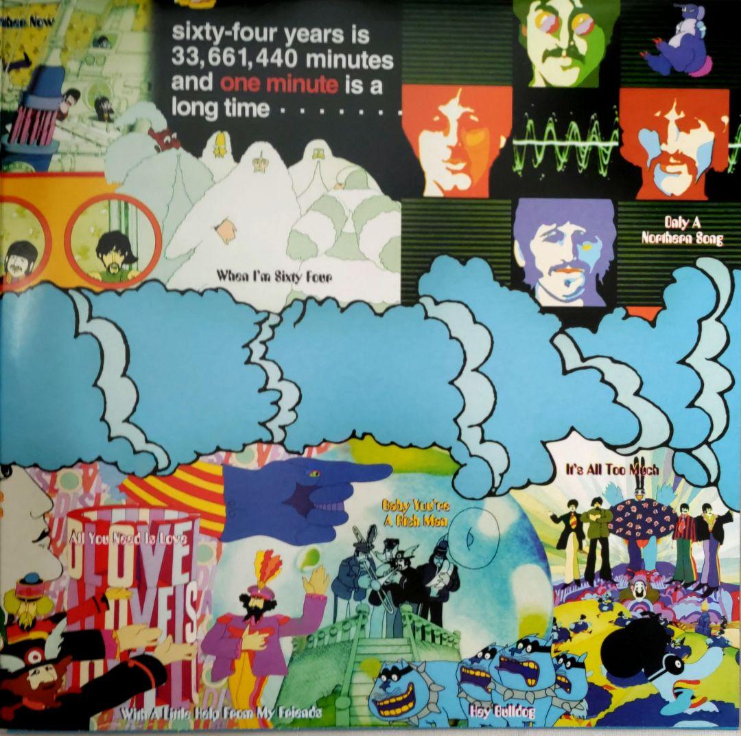 The Beatles Yellow Submarine Yellow Vinyl LP + CD + DVD Set Japan Collector Item