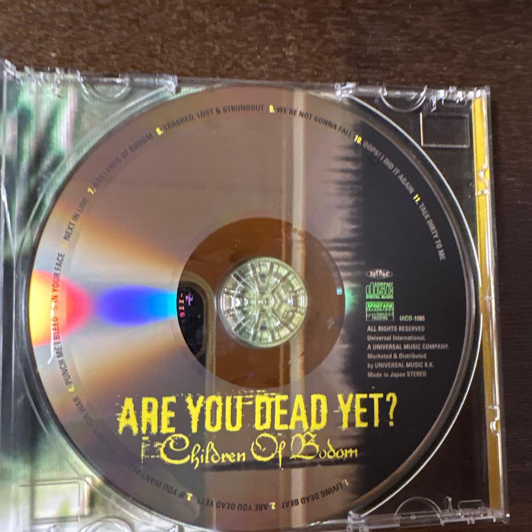 Children Of Bodom - Are You Dead Yet? CD Japan Press, with OBI, 2005