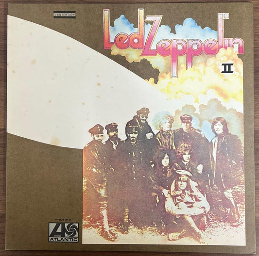 Led Zeppelin II 1976 Reissue Vinyl Record VG+ Condition, No Sleeve | Japansoundstore