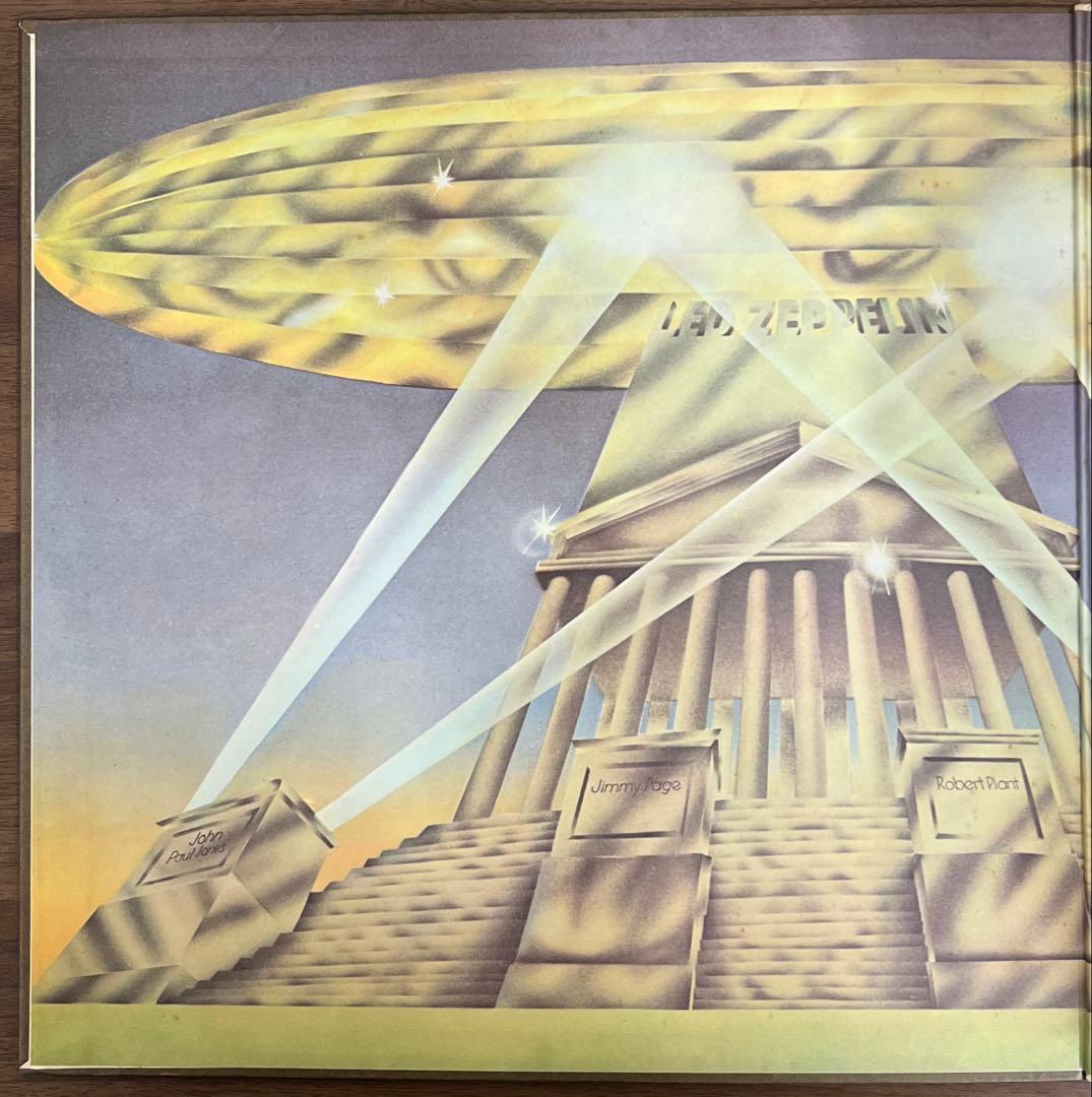 Led Zeppelin II 1976 Reissue Vinyl Record VG+ Condition, No Sleeve | Japansoundstore