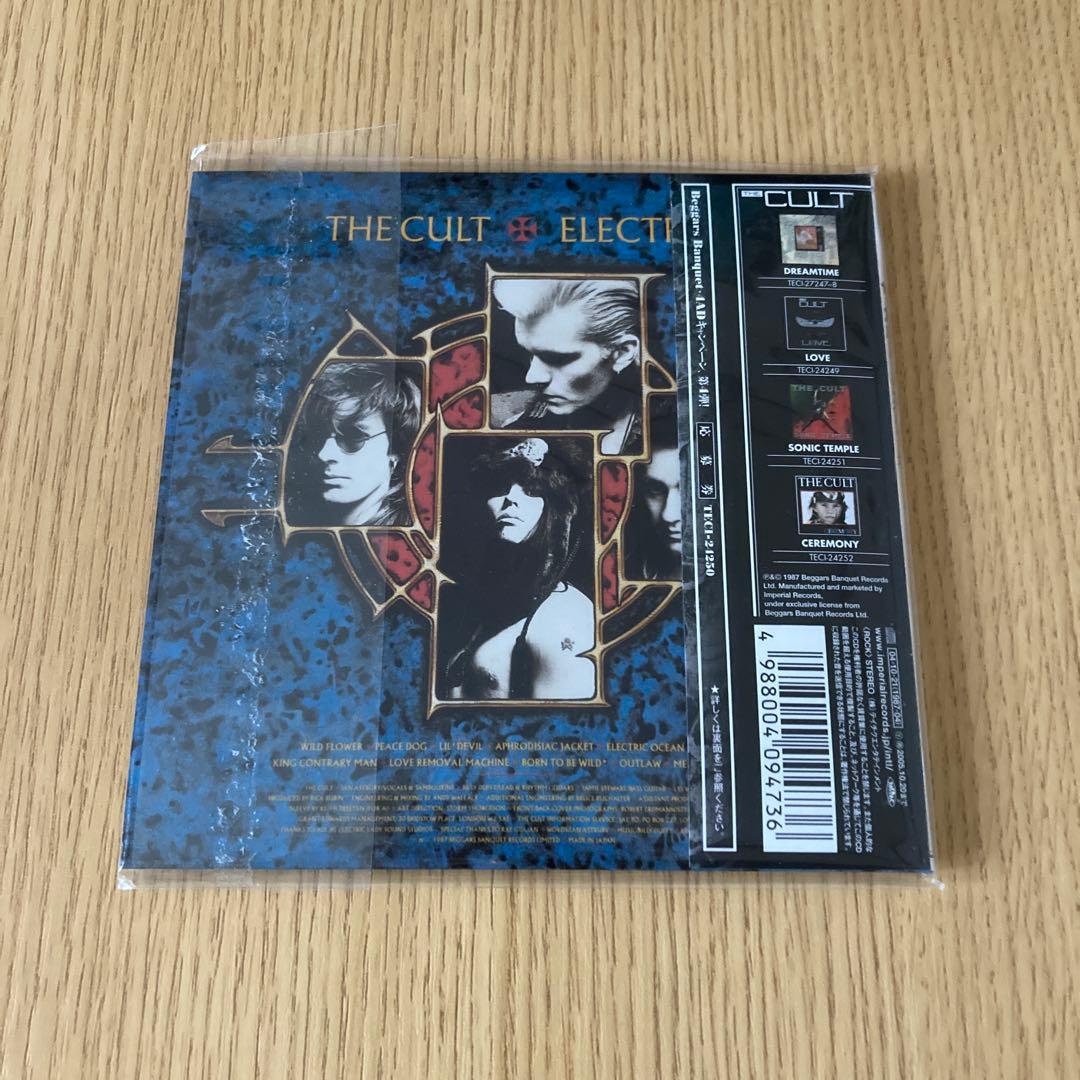 The Cult Electric CD Japan Orig Paper Sleeve OBI Translation Used | Japansoundstore