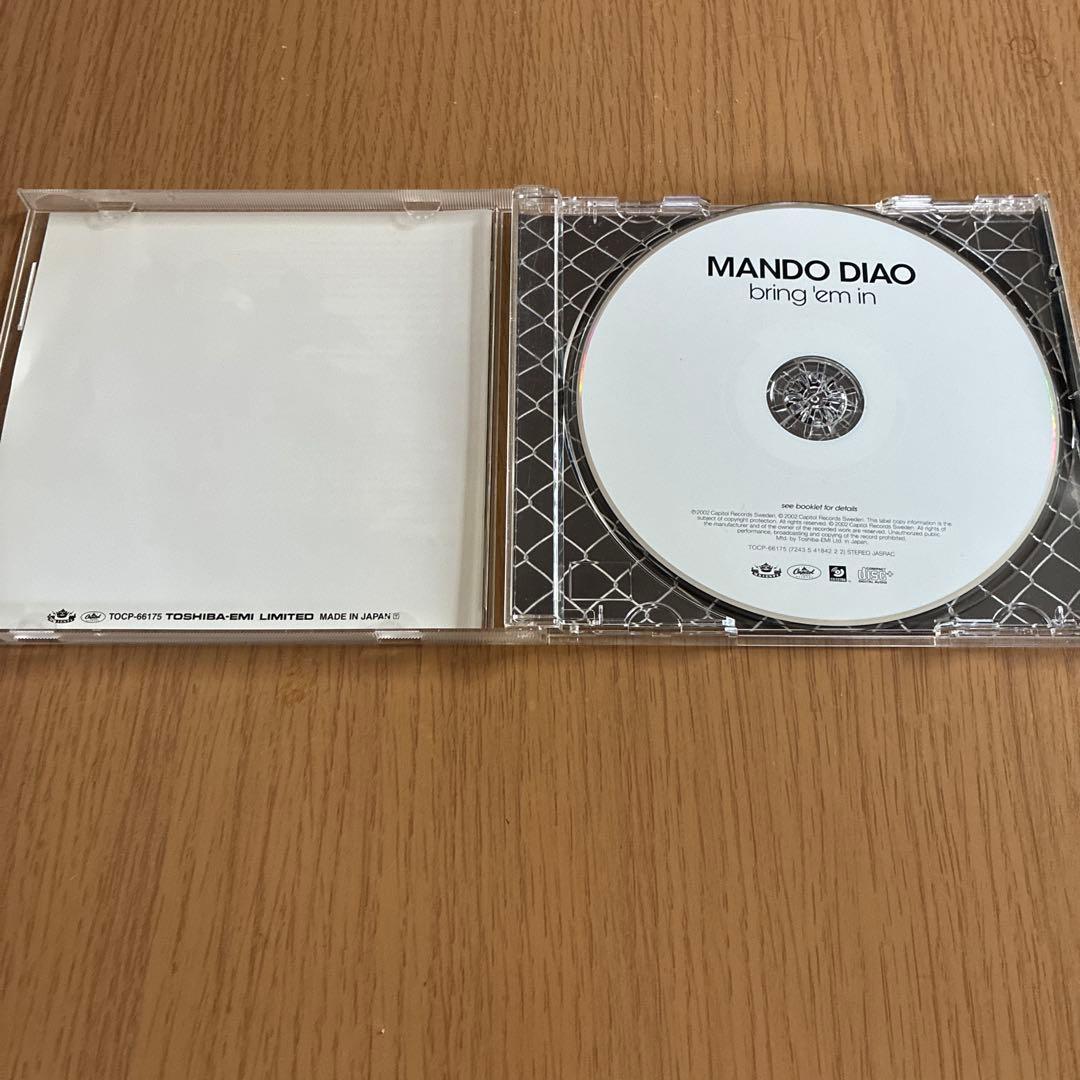 Mando Diao - Bring 'Em In CD Japan Press with OBI, Limited Edition Features