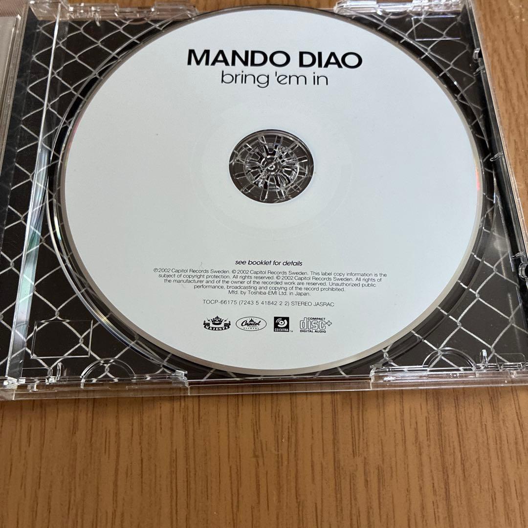 Mando Diao - Bring 'Em In CD Japan Press with OBI, Limited Edition Features