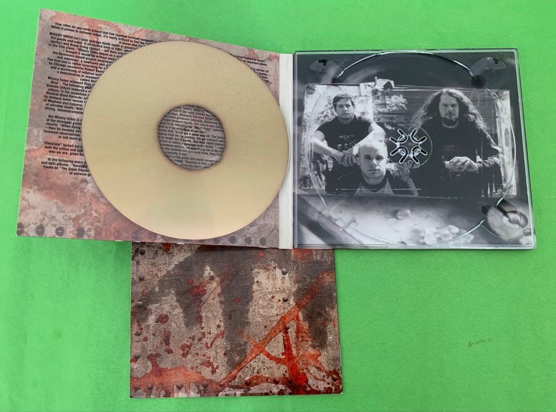 Misery Index - Retaliate CD Limited Edition 2000 Copies Metal Mind Productions