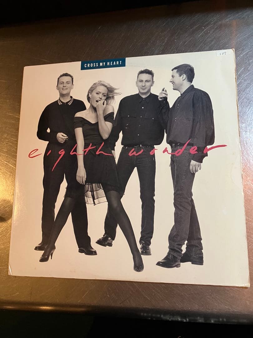 Eighth Wonder - Cross My Heart 12" Single Vinyl Record 1988 Synth-Pop