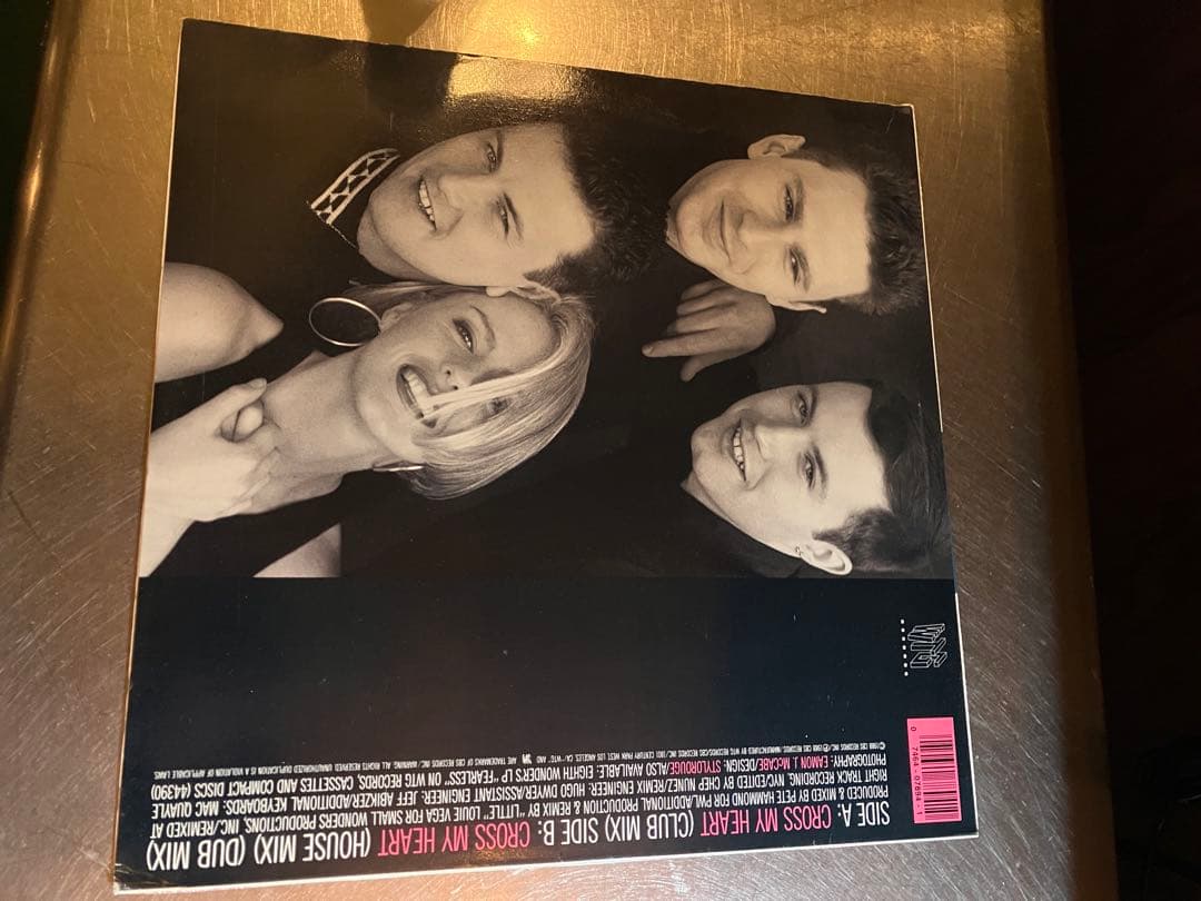 Eighth Wonder - Cross My Heart 12" Single Vinyl Record 1988 Synth-Pop