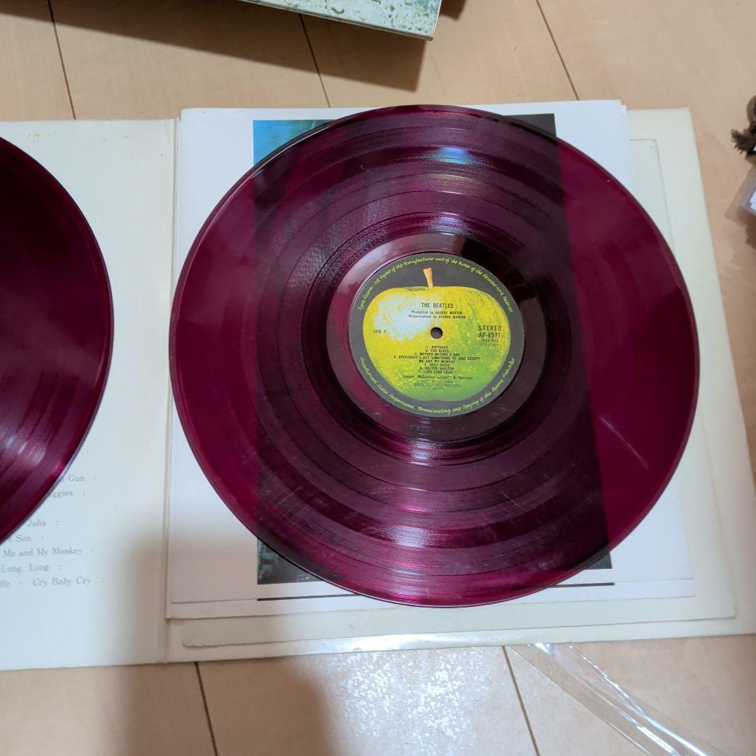 The Beatles White Album 2LP Red Edition Used Free Shipping | Japansoundstore