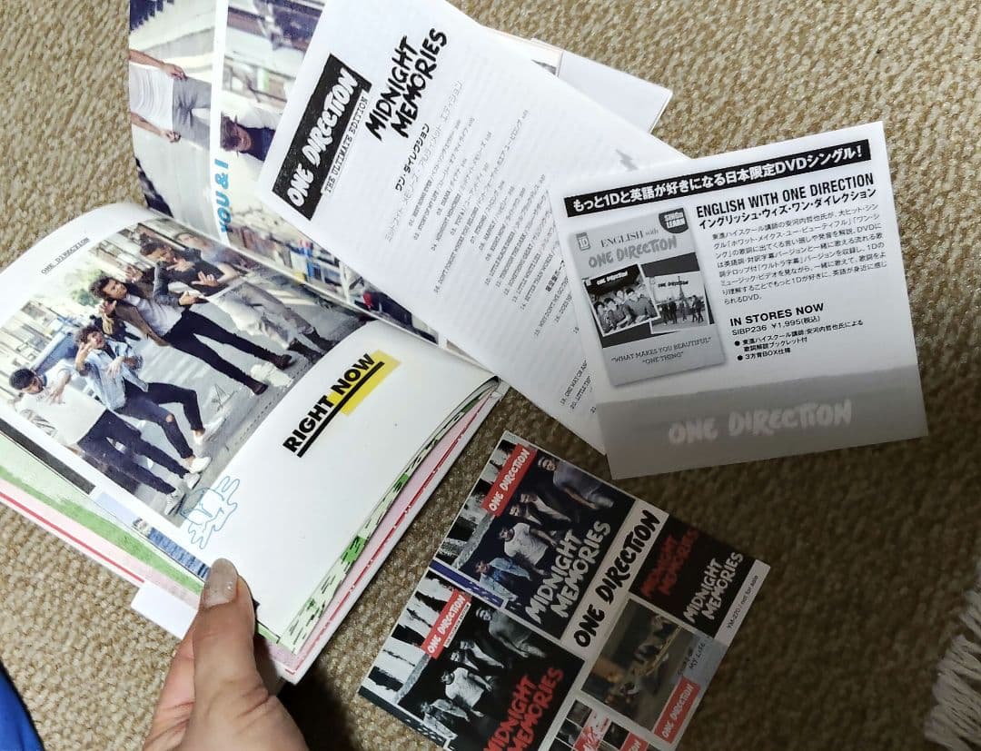 One Direction Midnight Memories The Ultimate Edition CD Japan Limited Photobook