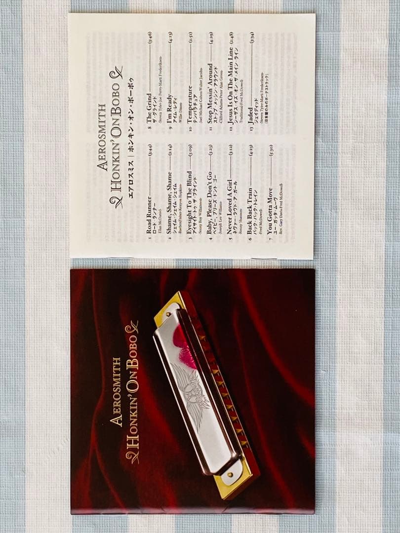 Aerosmith Honkin' on Bobo CD Japan Press 2004 Blues Rock Cover Album