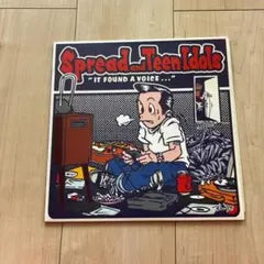Spread and Teen Idols - It Found a Voice LP Japan Punk Rock Vinyl Record