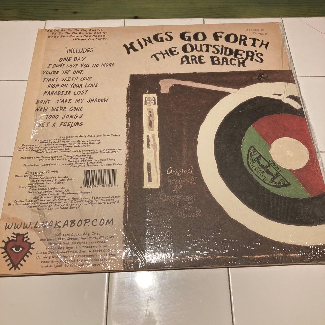 Kings Go Forth - The Outsiders Are Back - Vinyl LP, Luaka Bop, 2010 Soul Funk