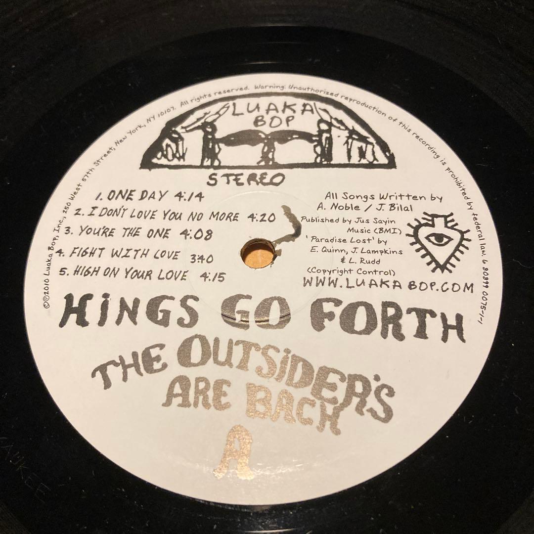 Kings Go Forth - The Outsiders Are Back - Vinyl LP, Luaka Bop, 2010 Soul Funk