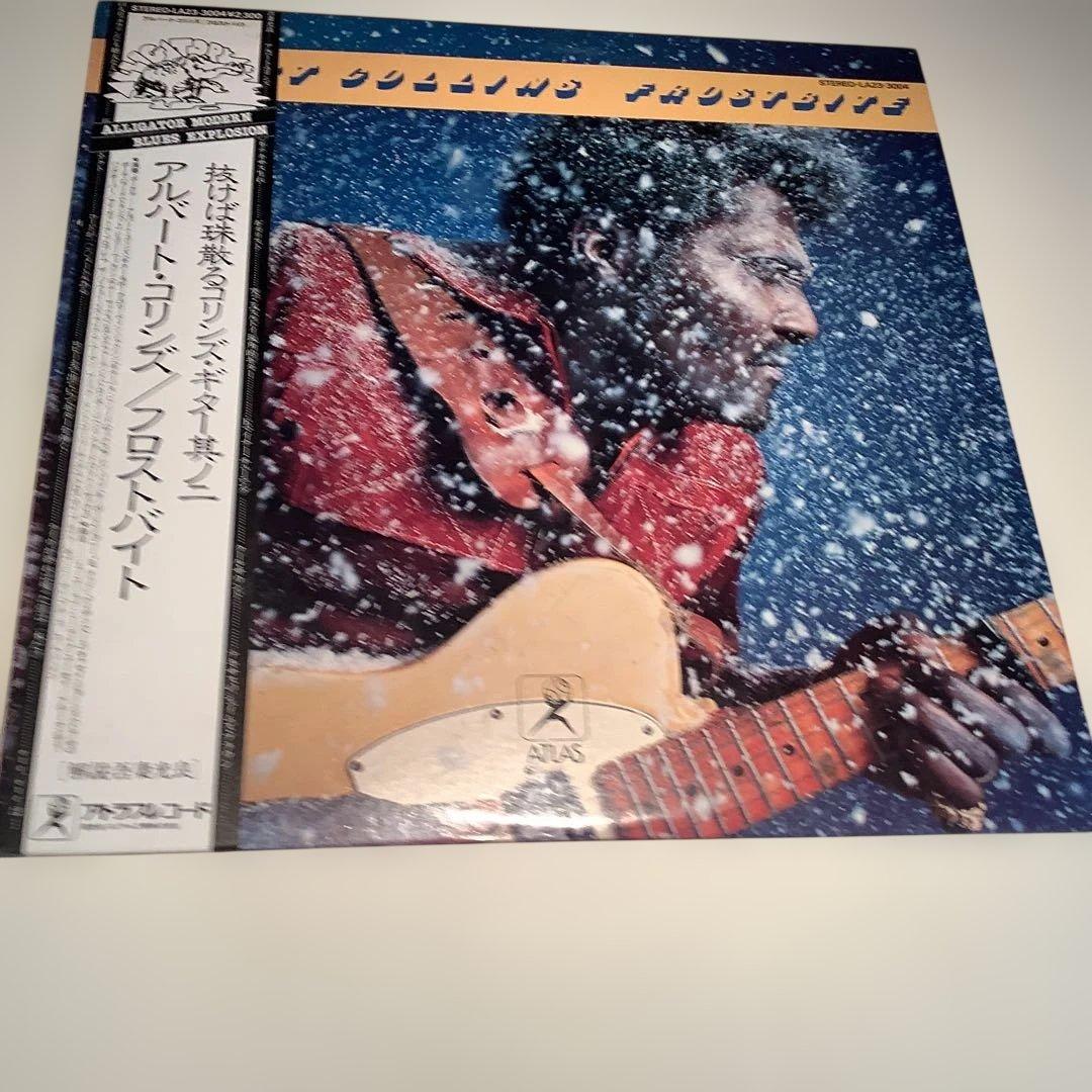 Albert Collins Frostbite Vinyl LP Japan w/ OBI Blues Masterpiece