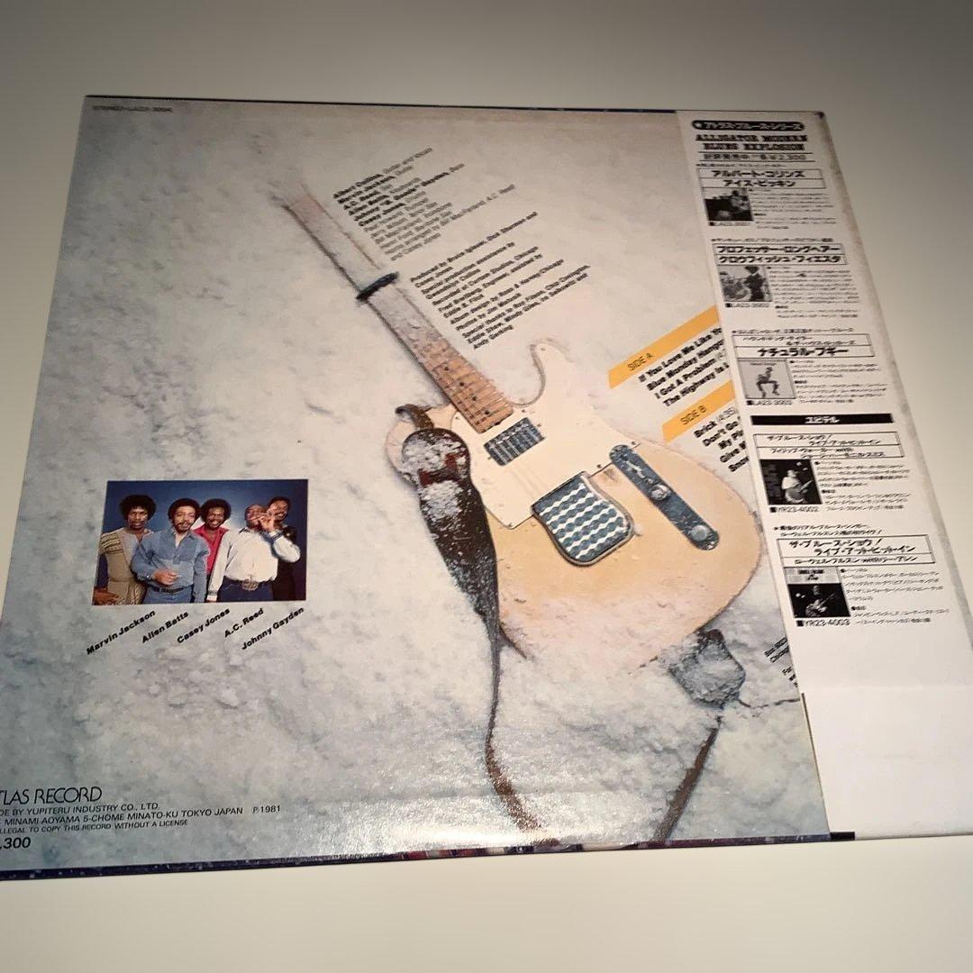 Albert Collins Frostbite Vinyl LP Japan w/ OBI Blues Masterpiece