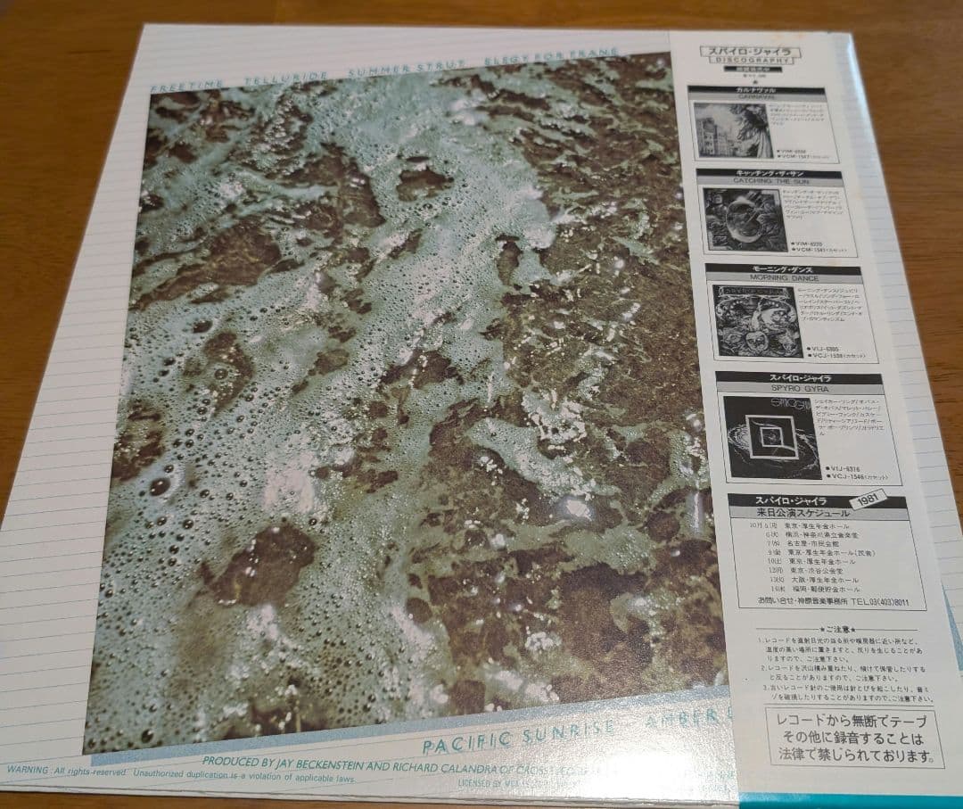 Spyro Gyra - Freetime LP Japan Original 1981 Jazz Fusion w/Obi & Insert