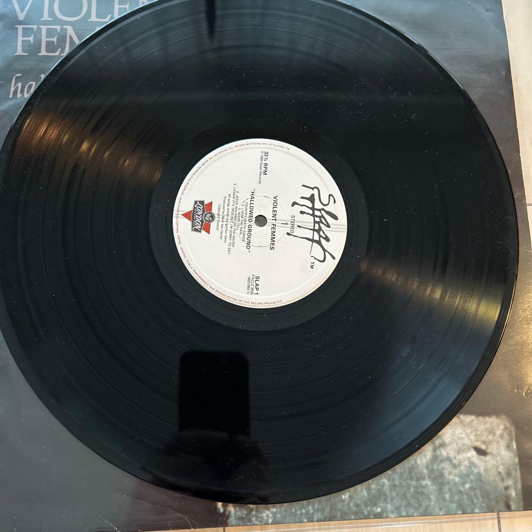 Violent Femmes Hallowed Ground Vinyl LP Black Record Japan