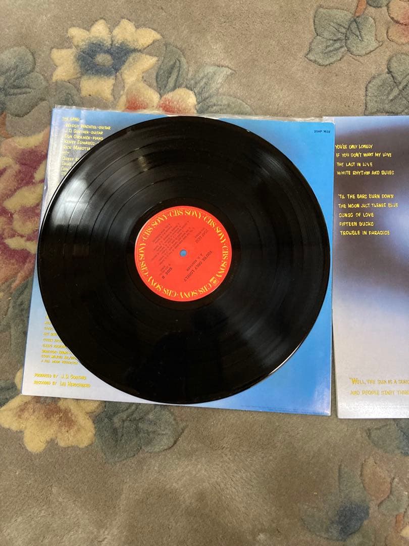 J.D. Souther - You're Only Lonely LP Vinyl Record Japan Edition With Obi Strip