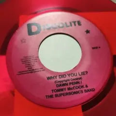Dawn Penn - Why Did You Lie 7" Vinyl Record Reggae Tommy McCook Discilite