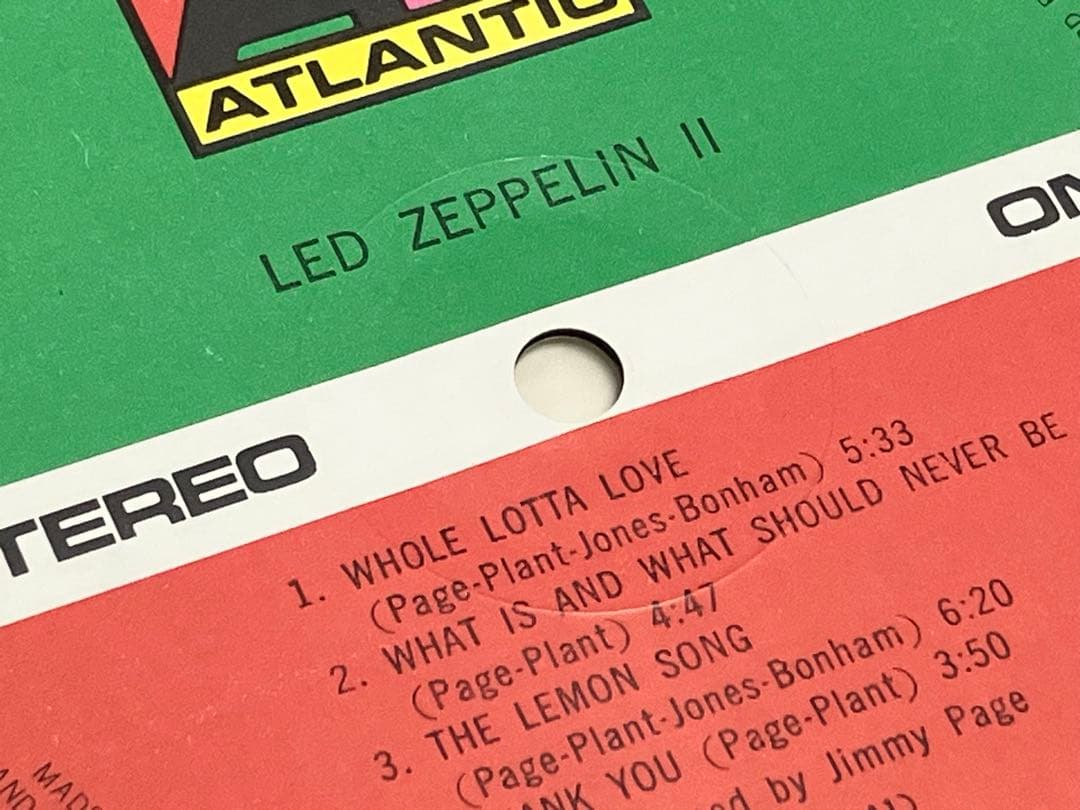 Led Zeppelin II 1st Press Vinyl Album Poster Included Excellent Condition | Japansoundstore