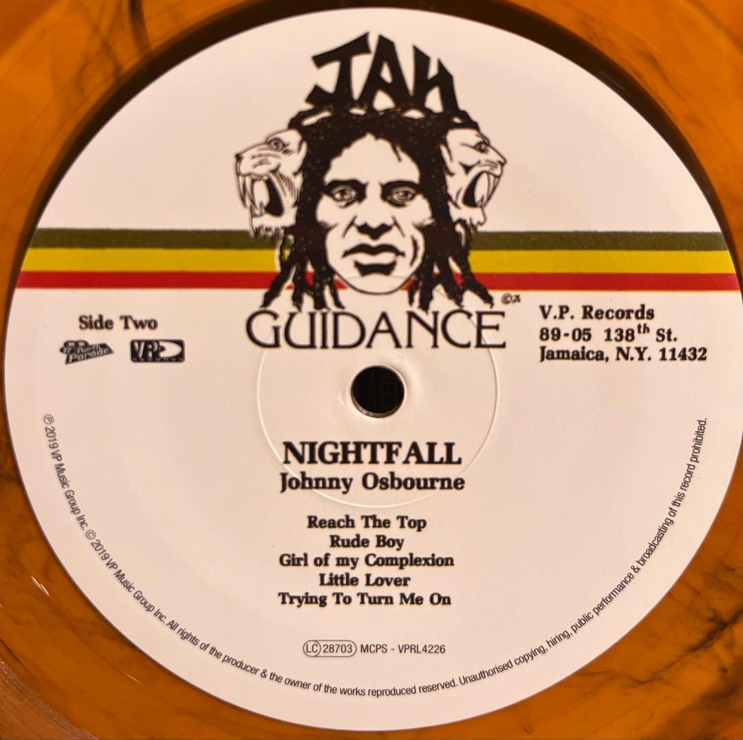 Johnny Osbourne - Nightfall - Vinyl LP Reissue Reggae Colored Vinyl