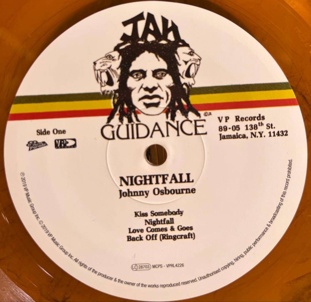 Johnny Osbourne - Nightfall - Vinyl LP Reissue Reggae Colored Vinyl