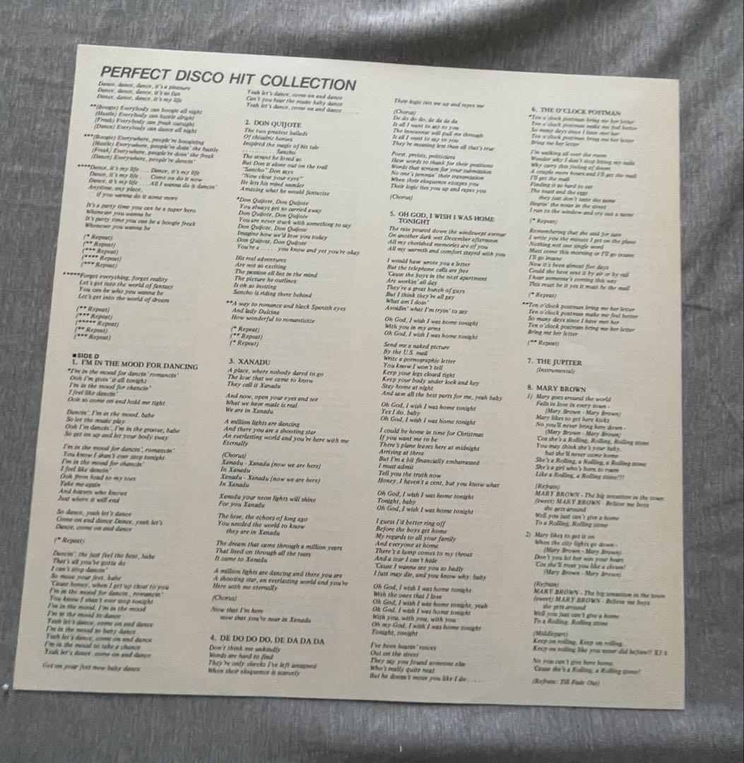 Various - Perfect Disco Hit Collection 2xLP Japan 1981 Vinyl Obi Compilation