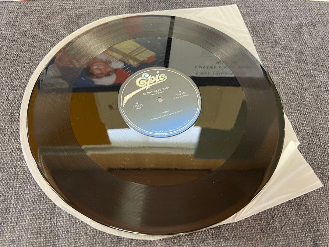 Wham! Last Christmas 12" Single Pudding Mix 1984 Japan Pressing w/ Obi & Insert