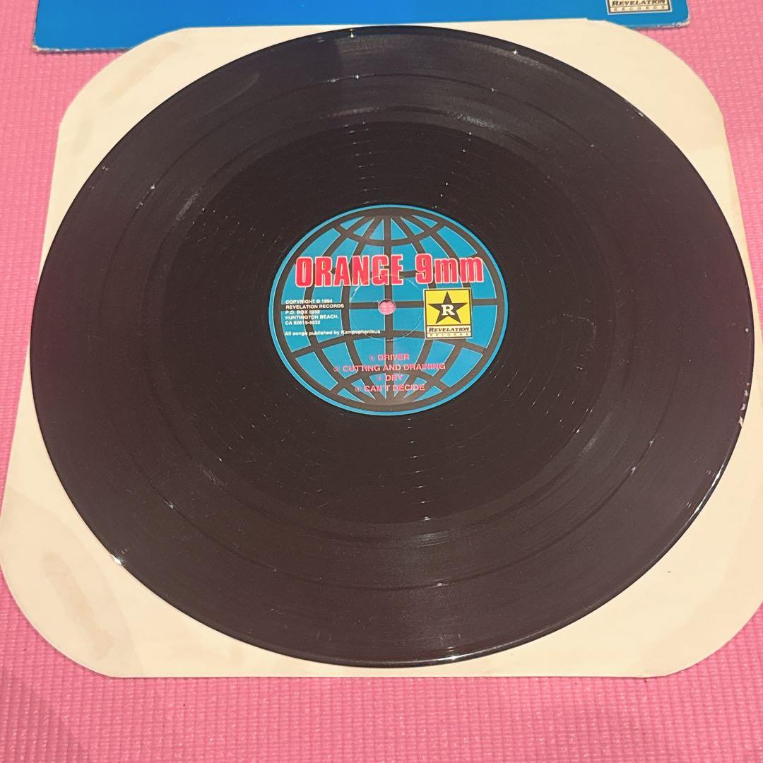 ORANGE 9mm Self-Titled 1994 Vinyl EP Revelation Records Post-Hardcore US Import