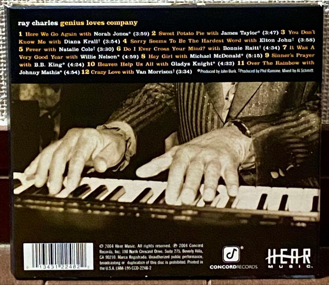 Ray Charles Genius Loves Company CD Import 2004 Album Duets Legendary Artists
