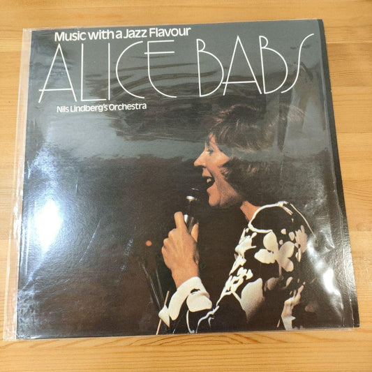 Alice Babs - Music with a Jazz Flavour - Japanese Vinyl LP Nils Lindberg